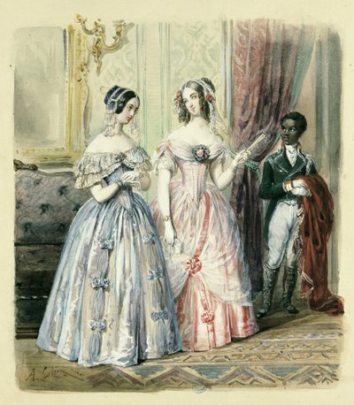 Leaving for the Ball by Alexandre Colin